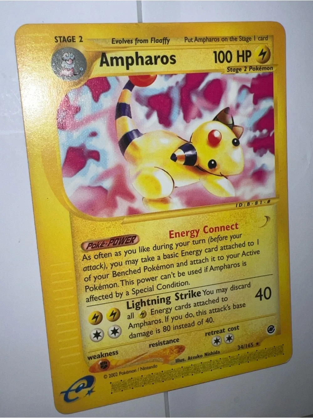 Pokemon ampharos background
